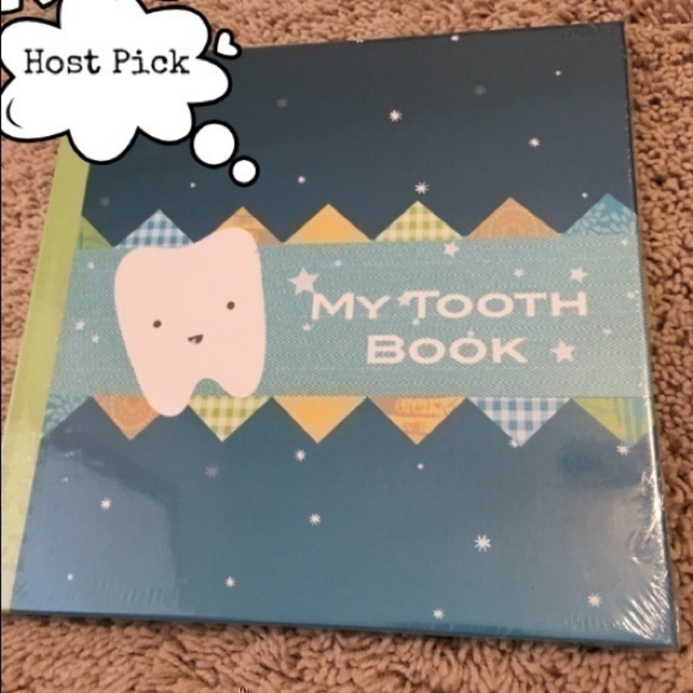 8x8 Hardcover Boys First Tooth book